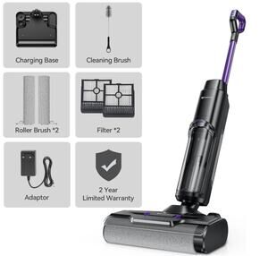 W15 Wet Dry Vacuum Cleaner Cordless Mop 16000Pa 50Min New Open Box